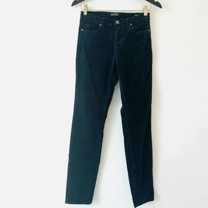 Buffalo David Bitton Navy Blue Supreme Stretch Skinny Corduroy Pants Sz 2 / 26